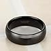 Shuremaster 4mm 6mm 8mm Tungsten Ring Gold/Rose Gold/Black Men Women Dome High Polished Comfort Fit Wedding Band Size 4-14