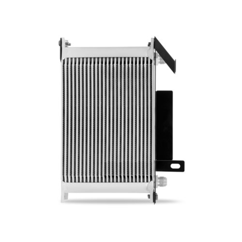Mishimoto MMOC-EVO-01 Silver Oil Cooler Kit for Mitsubishi Lancer Evolution