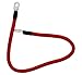 ABN Marine Battery Cable & Tinned Lug 2ft in Red, 3/8in Stud, 2-Gauge – for Cars, Trucks, Boats, Golf Carts