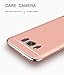 NAISU Galaxy S8 Plus Case, Galaxy S8 Plus Back Cover, Ultra Slim & Rugged Fit Shock Drop Proof Impact Resist Protective Case, 3 in 1 Hard Case for Samsung Galaxy S8 Plus - Rose Gold