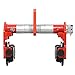 VEVOR Manual Trolley 1/2 Capacity Push Beam Trolley 1100LB Push Trolley Adjustable for I Beam Flange (0.5T)