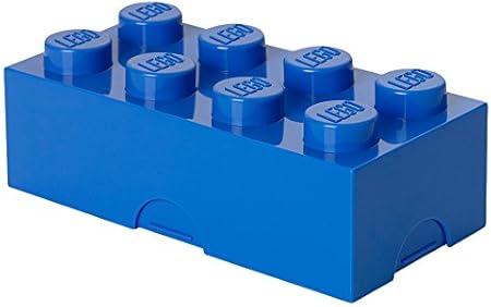 LEGO 4023 - Caja de almuerzo, color azul, 200 x 100 x 75 mm: Amazon.es: Hogar