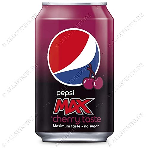 Pepsi Cola Max Cherry 24 x 0,33 ltr.