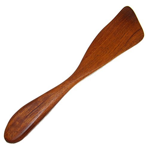 Baerreis Kitchen, Spatula, Left Hand, Mahogany Stir Fry, Handmade USA