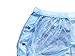 Haian Adult Incontinence Snap-on Plastic Pants Color Transparent Blue (X-Large)
