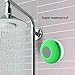 BONBON Shower Speaker Bluetooth Waterproof Water Resistant Handsfree Portable Wireless Shower Speaker,Build-in Microphone, Solid Suction Cup, 4 hrs Play Time（Green）thumb 1