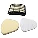CF Clean Fairy Vacuum Filters Compatible with Shark Navigator Lift-Away NV350 351 352 355 356 356E NV357 360 370 Models Replacement for XFF350 XHF350