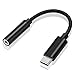 aceyoon Aux USB C Adapter, Type C to 3.5mm Headphone Audio Jack Adapter Dongle, USB 3.1 to 3.5 Auxiliary Connector Compatible for Pixel 2/XL, Moto Z/Z2, Essential PH-1, Huawei Mate 20/20 Pro