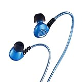 Poweradd Glowing Stereo Headphones In-Ear Earphones with Mic and Volume Control for iPhone 6s/6 Plus 6s 6 5s 5, All 3.5mm Audio Enabled Devices [Sports, Running, Biking, Party, Dancing, Gifts]