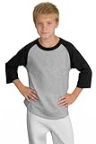 Sport-Tek Boys' Colorblock Raglan Jersey