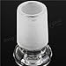 Doradus 18mm Male To 14mm Male Clear Glass Reducer Adapter Connector