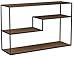 Amazon Brand – Rivet Mid-Century Modern Wood and Metal Bookcase, 14