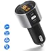 ZEEPORTE Bluetooth FM Transmitter for Car, Wireless Bluetooth FM Radio Adapter Car Kit with Hands-Free Calling and 2 Ports USB Charger 5V/2.4A&1A. primary