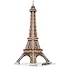 CubicFun 3D Puzzles Paris Souvenirs Paper Craft Kits Toys for Adults and Teens GIFS, Eiffel Tower, 71 Pieces