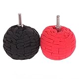 SPTA Double Sided Wool Waxing Polishing Buffer Pad 7