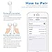 Bluetooth Headphones Wireless Headphone Mini in-Ear Headsets Sports Earphone with 2 True Wireless Earbuds and Charging Case Compatible with ipx ip8 and Smartphonethumb 4