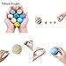 50 Pcs White Foam Balls, Kissbuty 20mm (0.79 inch) Craft Foam Balls Polystyrene Craft Balls Art Decoration Styrofoam Balls for DIY Art Craft, School Projects and Party Decorations