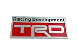 3D Aluminum Auto car TRD Racing Development Emblem Badge Sticker