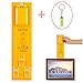IUEGB Picture Hanger Tool and Mini Acrylic Keychain Block Level Vial for Photo Frames, Mirrors, Clocks, Artwork, Wall Coverings and All Types of Suspension Hardware(Yellow).