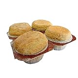 Low Carb Banana Muffins (4 Pack) - Fresh Baked - LC Foods - All Natural - No Sugar - Diabetic Friendly