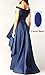 Off Shoulder Prom Dresses Long High Low Formal Gowns for Women Wedding Evening Dress