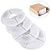pedy Cat Water Fountain Replacement Filters, Activated Carbon Water Dispenser Filters 4 Pack, Compatible with Pet Flower Water Fountain for Dogs and Cats