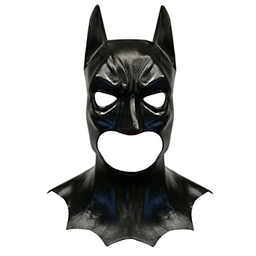 Batman Style Latex Costume Face Mask - Off the Wall Toys