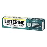 Listerine Essential Care Toothpaste, Powerful Mint Gel, 4.2-Ounce Tubes (Pack of 4)