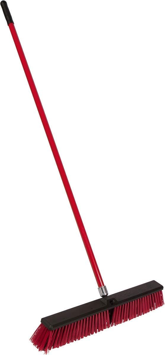 Tidy Tools Large 24'' Multi-Surface Push Broom with Alloy Handle: Kitchen & Dining