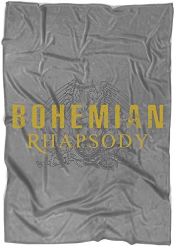 WISTANK Bohemian Rhapsody Blanket for Bed and Couch, Night at The Opera Blankets - Perfect for Layering Any Bed (Large Blanket (80"x60"))