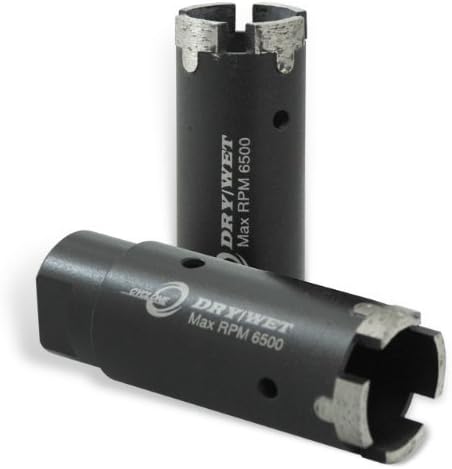 2 Cyclone DRY Core Drill Bit 5/8-11 THREAD by Diamax