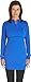 Coolibar UPF 50+ Women's Ruche Swim Shirt - Sun Protective,Baja Blue,X-Large