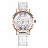 Hot Sale! Clearance! Todaies Women Neutral Personality Simple Analog Wrist Delicate Unique Hollow Watch (1Pc, White)