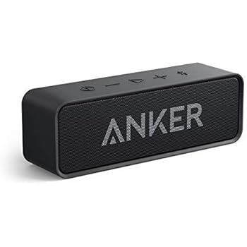 Bluetooth Speakers, Anker Soundcore Bluetooth Speaker with Loud Stereo Sound, 24-Hour Playtime, 66 ft Bluetooth Range, Built-in Mic. Perfect Portable Wireless Speaker for iPhone, Samsung and More