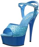 Pleaser Women's Delight-609 Ankle-Strap Sandal