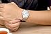 Affute Luxury Ultra Thin Men's Watches Analog Display Quartz Mesh Band Wrist Watch,Silver White