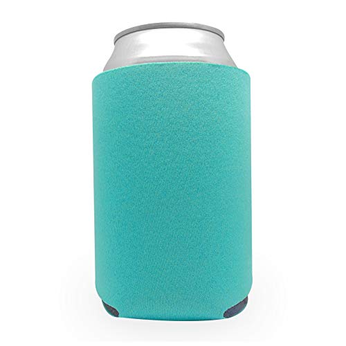 12 Can Sleeves â€“ Pastel Beer Coolies for Cans and Bottles - Bulk Blank Drink Coolers â€“ DIY Custom Wedding Favor, Funny Party Gift (Pastel, 12)