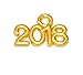 Yansanido Pack of 100 Alloy ''2018'' DIY Antique Message Charms Pendant for Making Bracelet and Necklace (