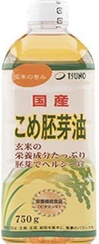 Amazon 国内のぬかを使用した安心安全の こめ胚芽油750ｇｘ１２本 １ケース 万糧米穀 サラダ油 通販