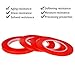 Kaisiking 2mm / 3mm / 5mm / 10mm x 25M Clear Heat Resistant Double Sided Tape Strong Adhesive Tape for Cell Phone, iPhone iPad, iMac, Electronic LCD Touch Screen Repair