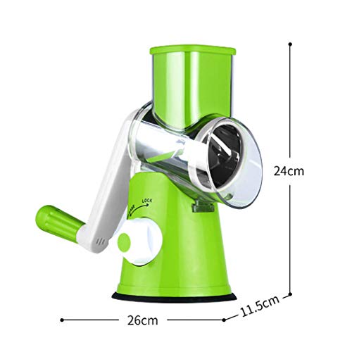 Manual Hand Held QuickPush Food Chopper, Strongest & More Container Capacity, Onion Chopper, Kitchen Vegetable Dicer, Fruit and Cheese Cutter, with 3 Dicing Blades & Keep-Fresh Lid-Kitchen Cutte - Thumbnail 7