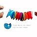 Happy Birthday Party Decoration with A Hanging Happy Birthday Banner, 6 Colorful Tissue Pom Pom Balls, 10 Assorted Latex Balloons, A Rainbow Heart Shape Paper Garland