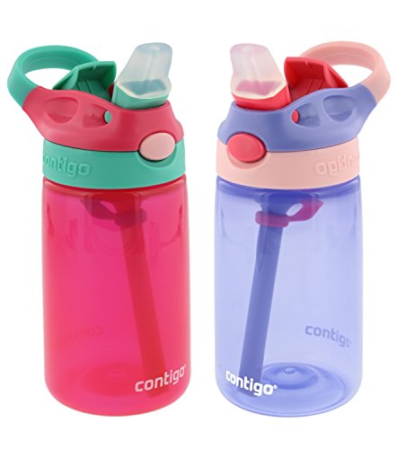 Contigo kids autospout gizmo water bottle, 14oz (cherry…