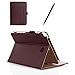 ProCase Galaxy Tab A 8.0 Case (2015 Old Model) - Standing Cover Folio Case for 2015 Galaxy Tab A Tablet (8.0 inch, SM-T350 P350) -Brown