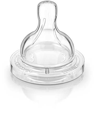 Philips AVENT BPA Free Classic Medium Flow Nipple, 2 counts