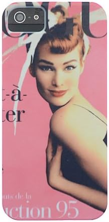 Amazon Co Jp ヴィンテージファッション誌 Vogue Iphoneケース Iphone5 5s Fa004 ホーム キッチン