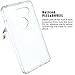 LG V30 / LG V30 Plus/LG V30S ThinQ/LG V35 / LG V35 ThinQ Case, SWODERS Flower Clear Design Shock Absorbing TPU + Hard PC Bumper Case Cover for LG V30 / LG V30 Plus - White