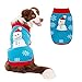 PAWCHIE Dog Christmas Sweater Cute Snowman Sweaters Dog Xmas Holiday Sweater Winter Turtleneck Knitwear Clothes for Small to Large Dog