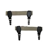 CTM Elastic 1 Inch Double Clip Sock Garters