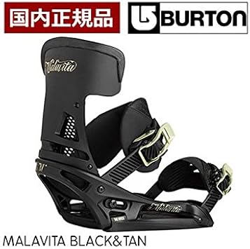 Amazon Burton バートン 14 15 Malavita マラビータ Black Tan ビンディング スノーボード 15年モデル 国内正規品 Sサイズ ビンディング